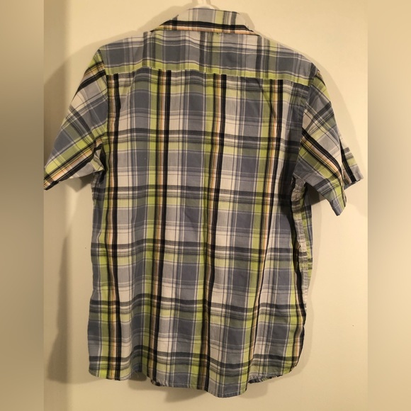Knights Of Round Table Plaid Short Sleeve Shirt - Picture 2 of 5